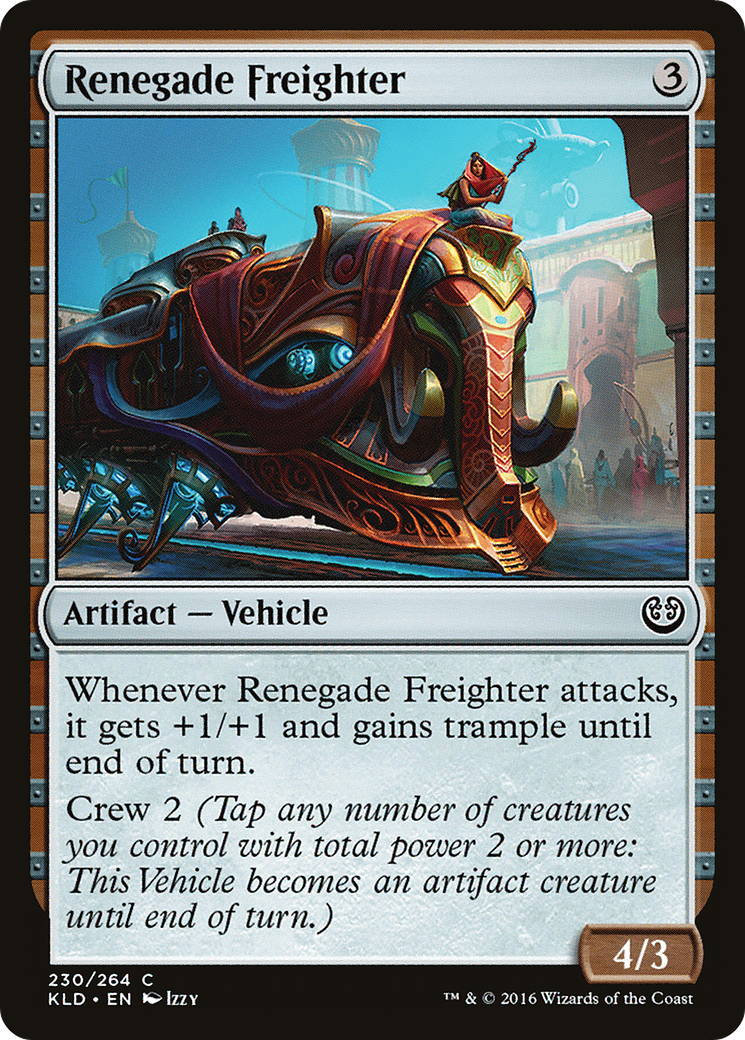 Image of Renegade Freighter (KLD-230) - Kaladesh Foil