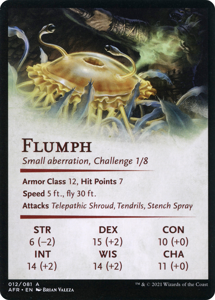 Image of Flumph // Flumph (AAFR-012) - Adventures in the Forgotten Realms Art Series (Borderless)