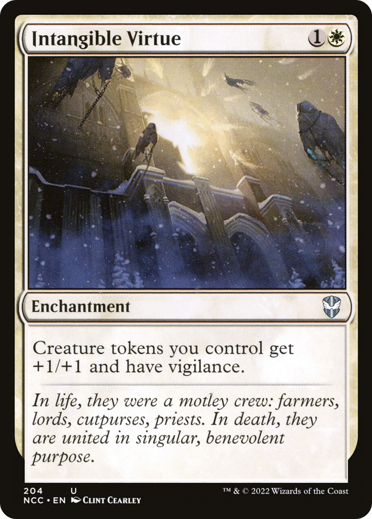 Image of Intangible Virtue (NCC-204) - New Capenna Commander