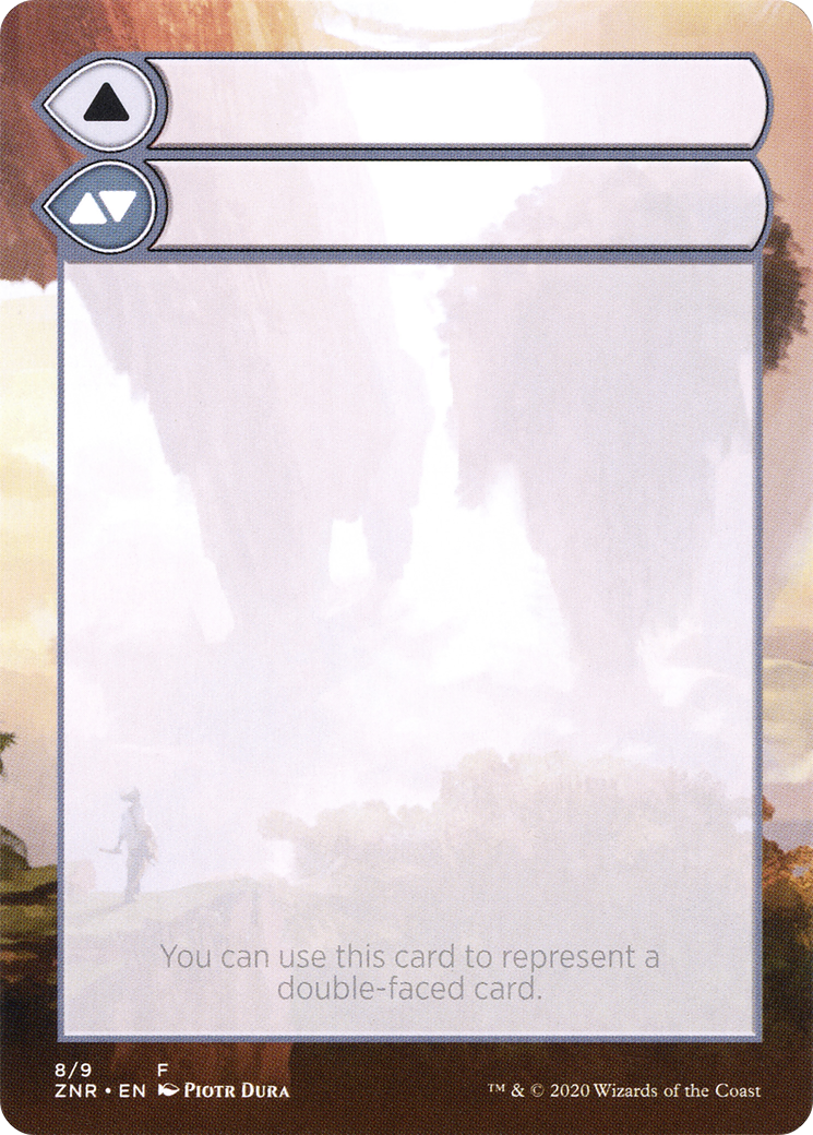 Image of Double-Faced Substitute Card (SZNR-008) - Zendikar Rising Substitute Cards (Borderless)