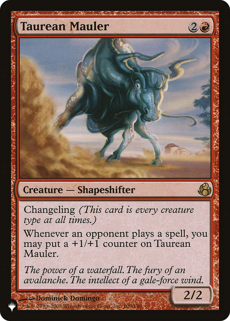 Image of Taurean Mauler (MOR) (LIST-MOR-109) - The List