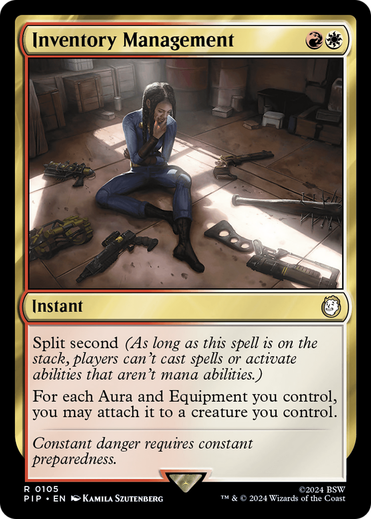 Image of Inventory Management (PIP-105) - Fallout Foil