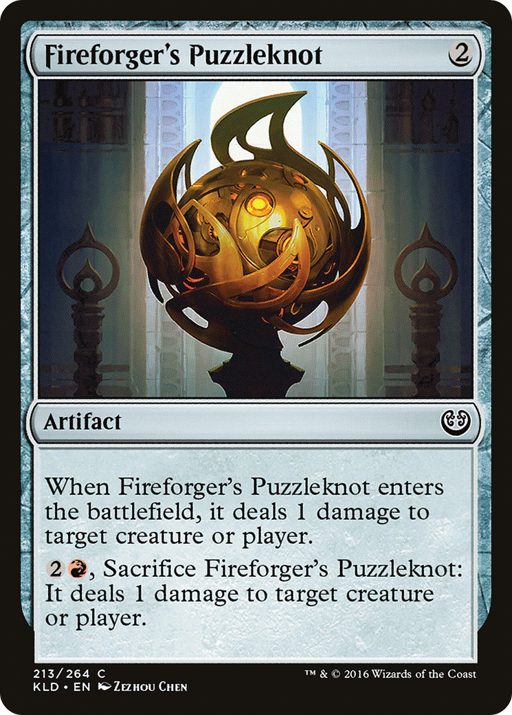 Image of Fireforger's Puzzleknot (KLD-213) - Kaladesh