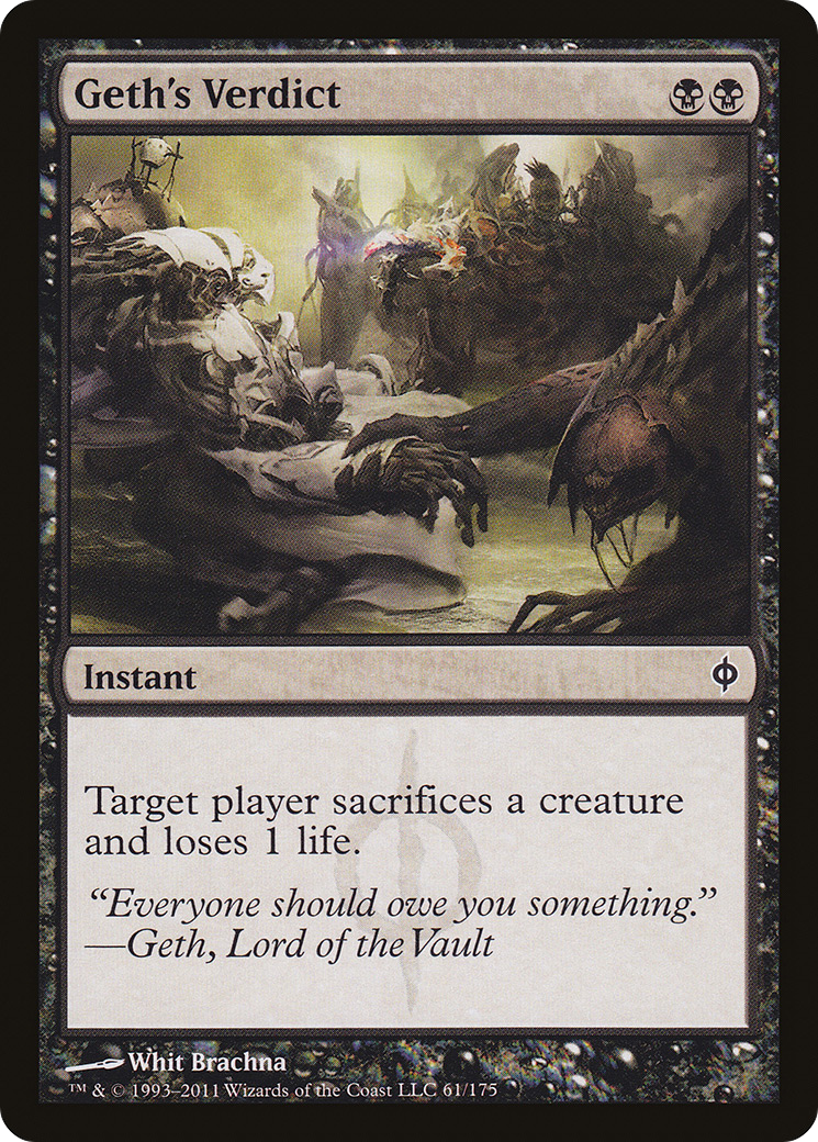 Image of Geth's Verdict (NPH-061) - New Phyrexia