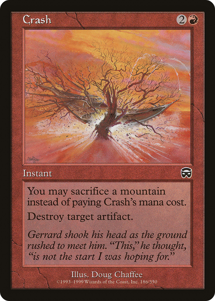 Image of Crash (MMQ-186) - Mercadian Masques Foil