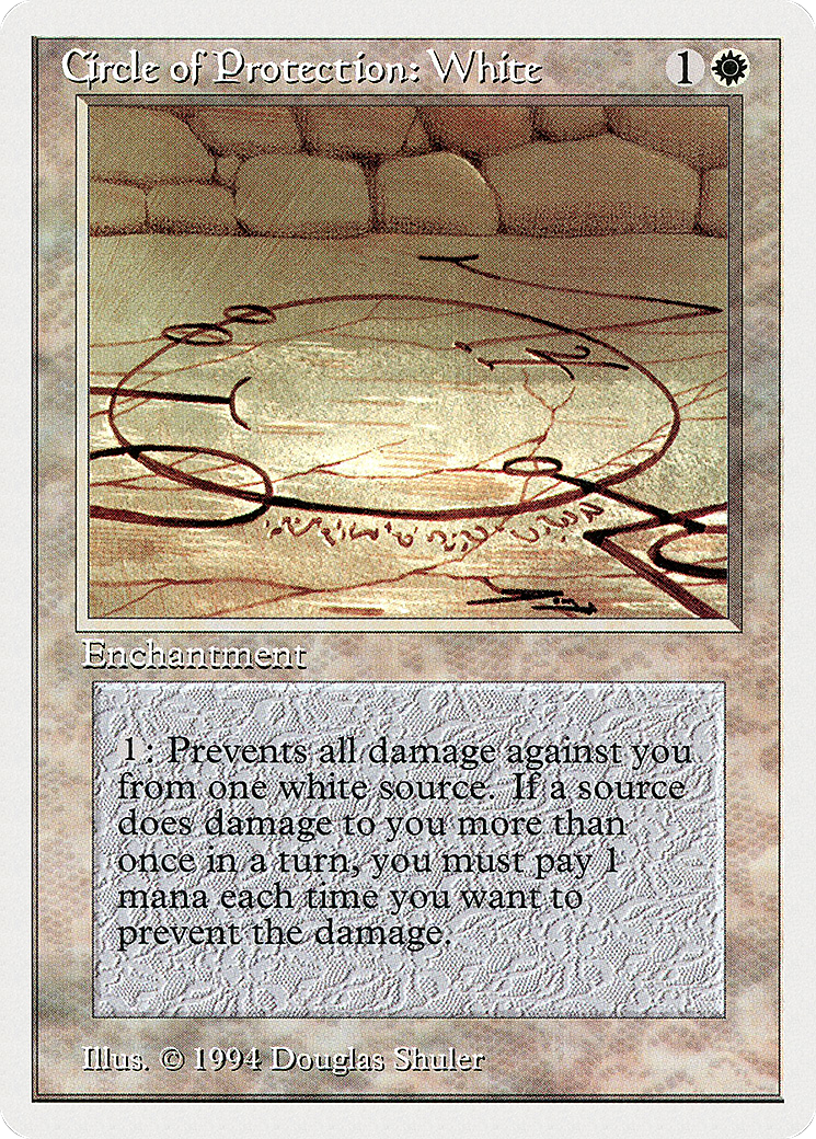 Image of Circle of Protection: White (SUM-013) - Summer Magic / Edgar