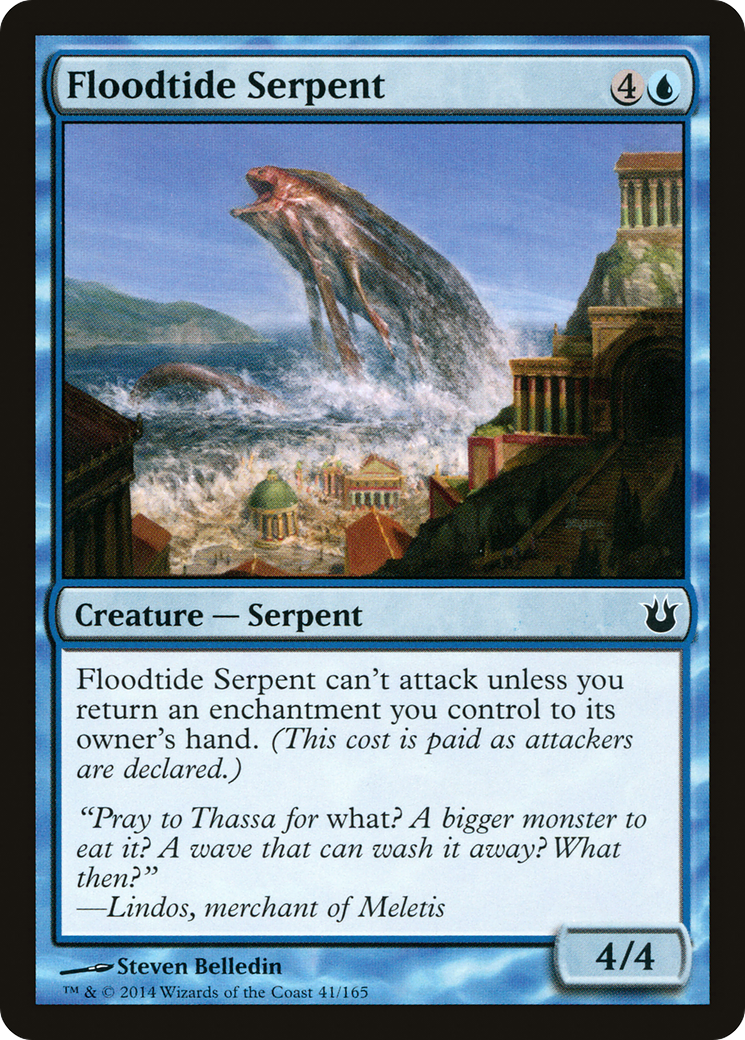 Image of Floodtide Serpent (BNG-041) - Born of the Gods