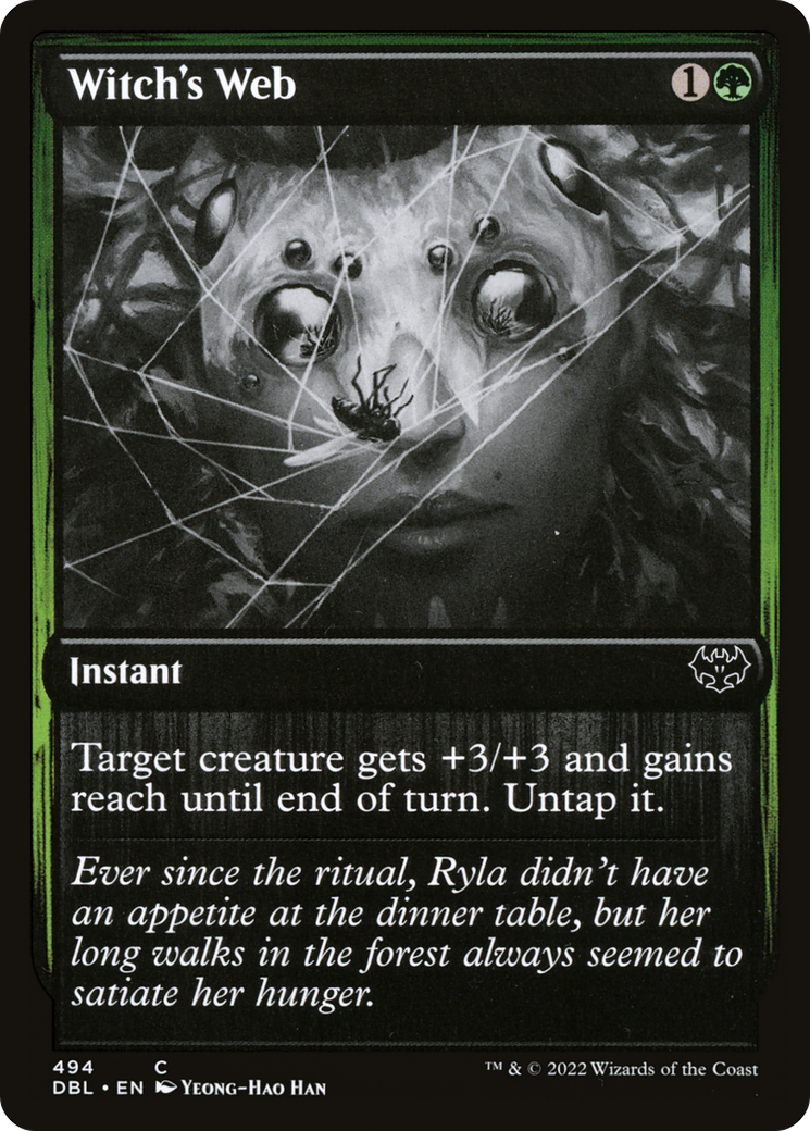 Image of Witch's Web (DBL-494) - Innistrad: Double Feature