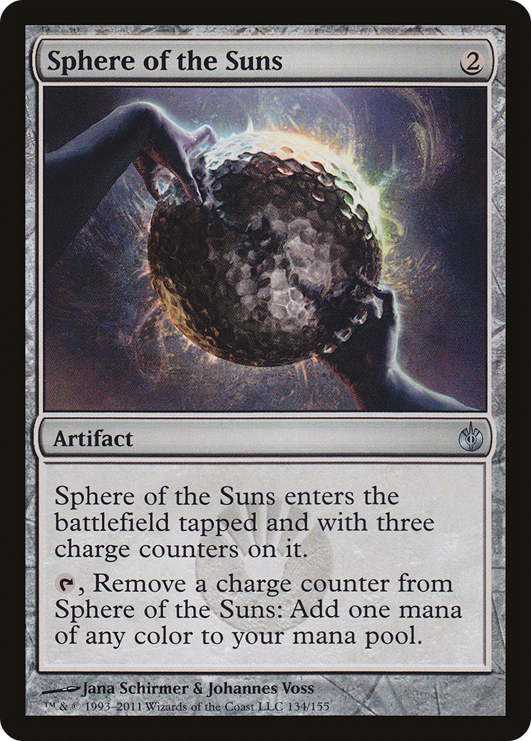 Image of Sphere of the Suns (MBS-134) - Mirrodin Besieged Foil