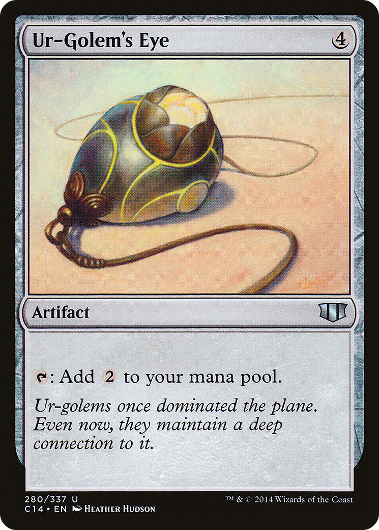 Image of Ur-Golem's Eye (C14-280) - Commander 2014