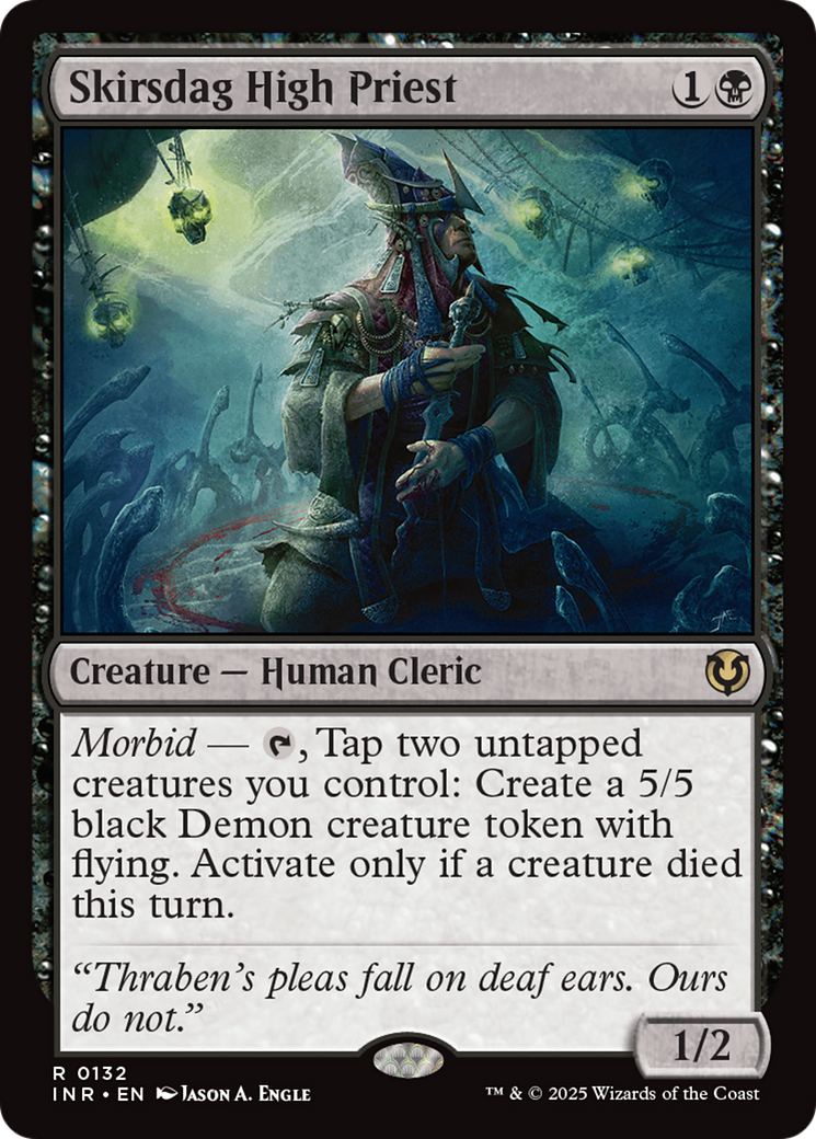 Image of Skirsdag High Priest (INR-132) - Innistrad Remastered Foil