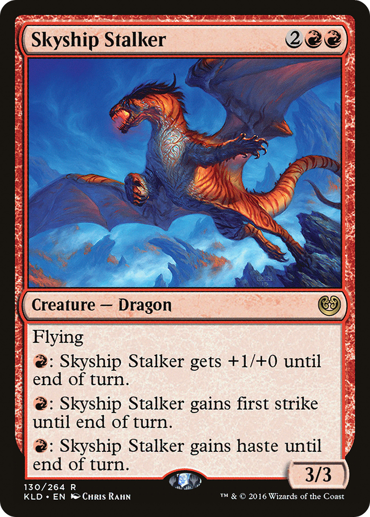 Image of Skyship Stalker (KLD-130) - Kaladesh Foil