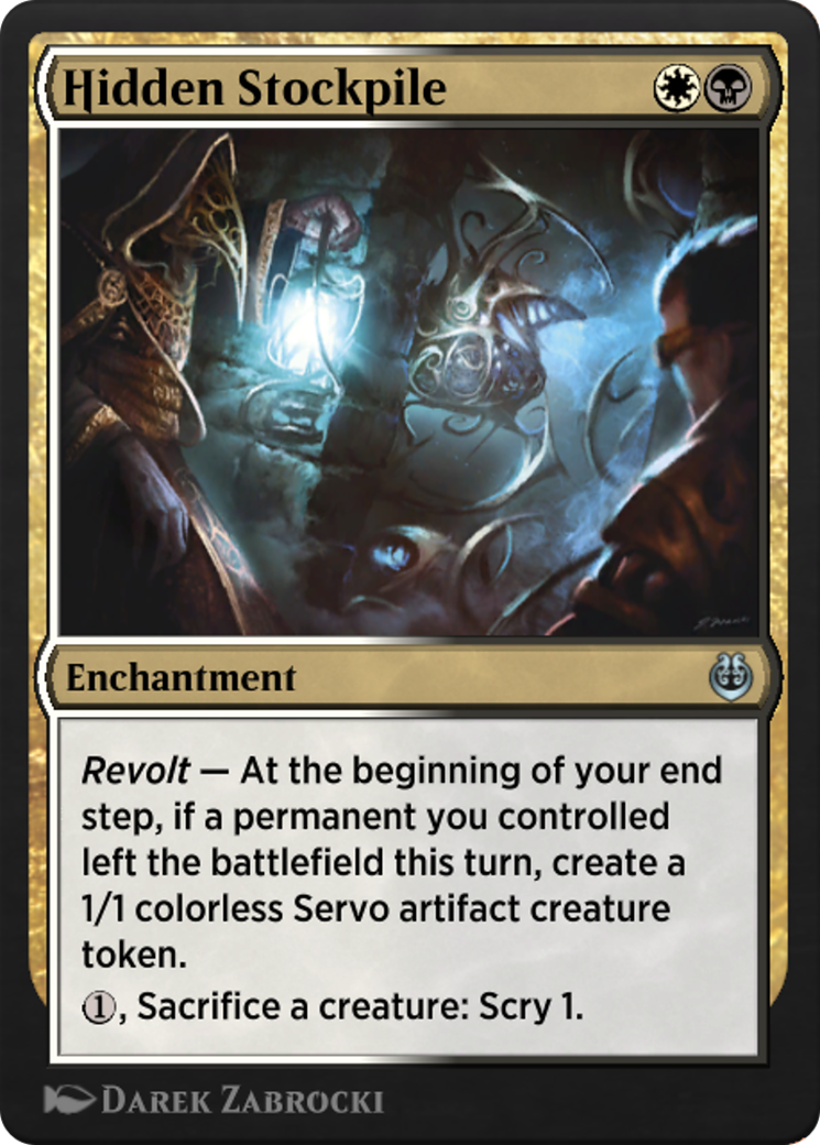 Image of Hidden Stockpile (KLR-197) - Kaladesh Remastered