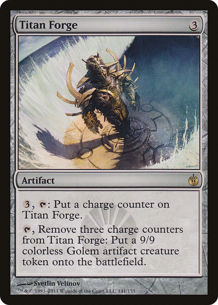 Image of Titan Forge (MBS-141) - Mirrodin Besieged