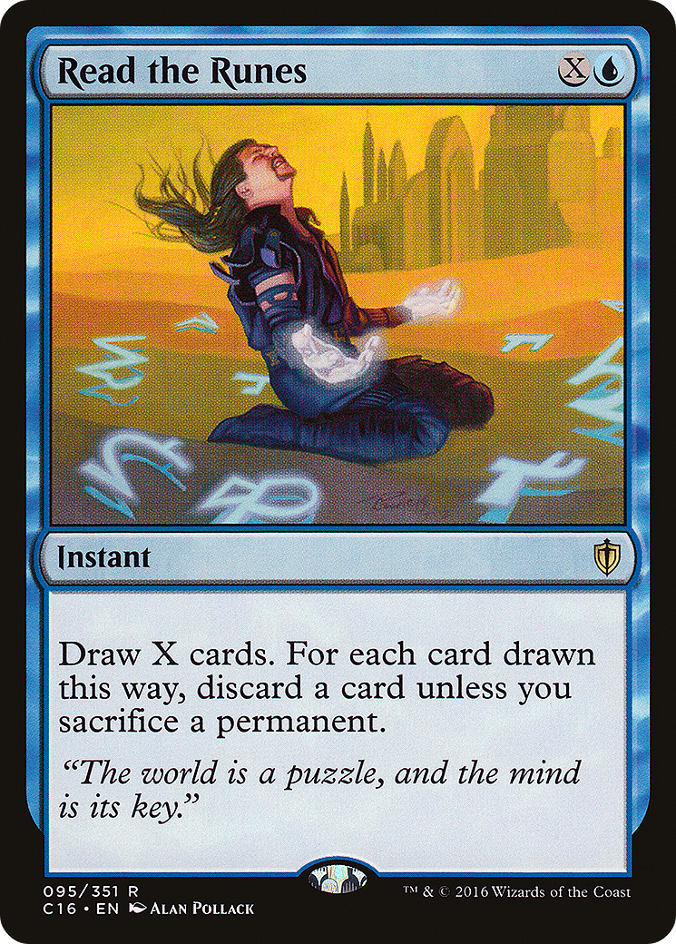 Image of Read the Runes (C16-095) - Commander 2016