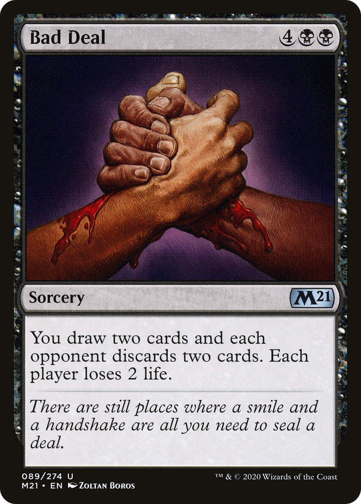 Image of Bad Deal (M21-089) - Core Set 2021 Foil
