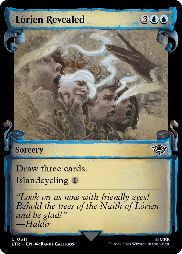 Image of Lorien Revealed (Showcase Scrolls) (LTR-511) - The Lord of the Rings: Tales of Middle-earth: (Showcase)