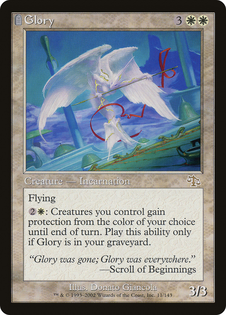 Image of Glory (JUD-011) - Judgment: (tombstone)