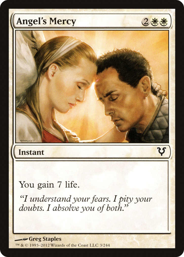 Image of Angel's Mercy (AVR-003) - Avacyn Restored