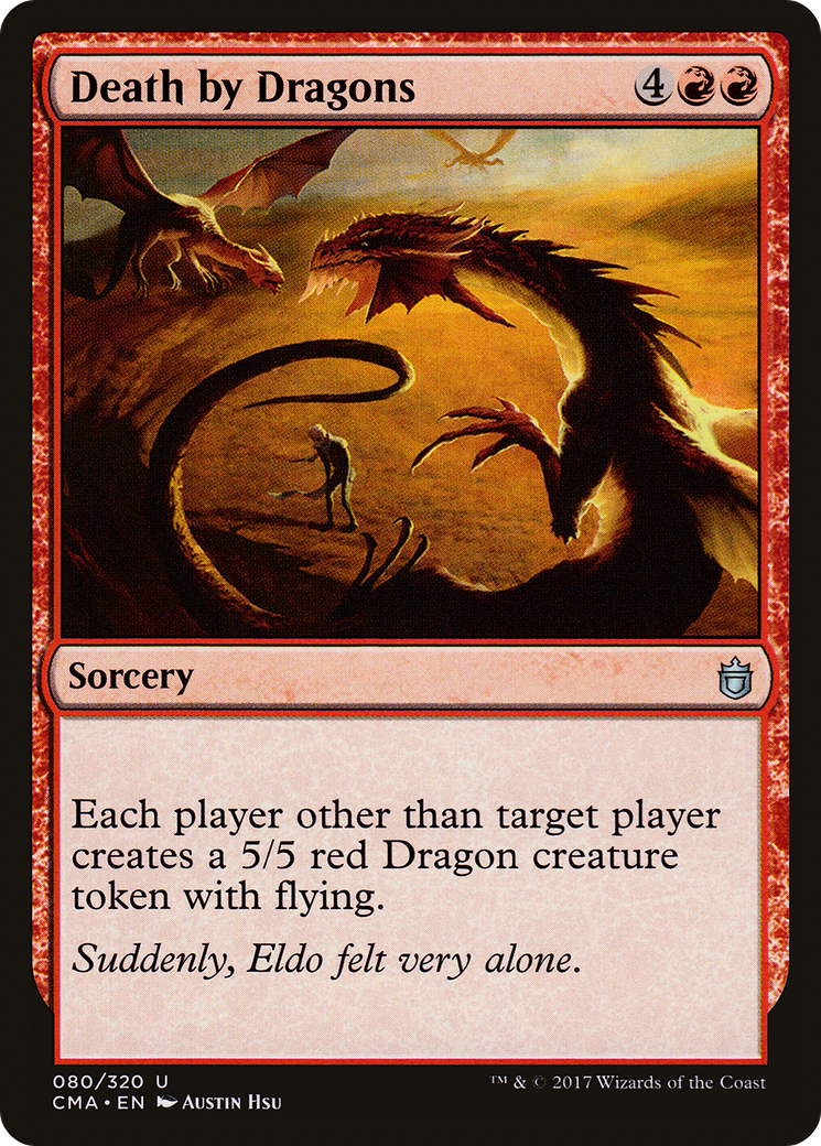 Image of Death by Dragons (CMA-080) - Commander Anthology