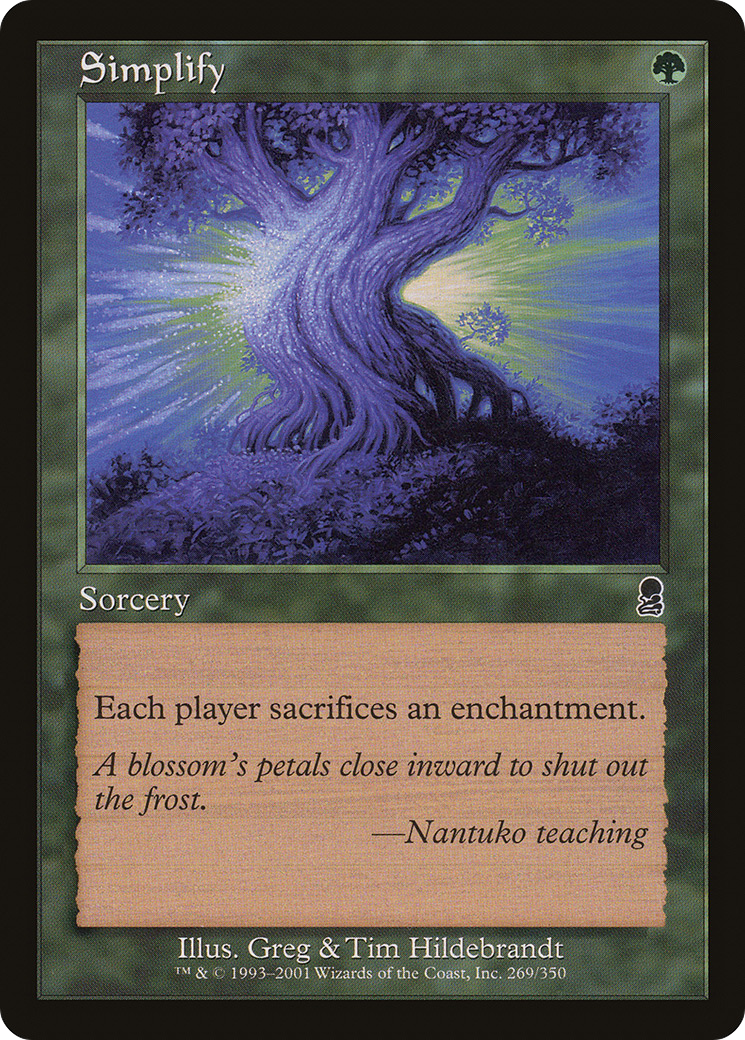 Image of Simplify (ODY-269) - Odyssey Foil