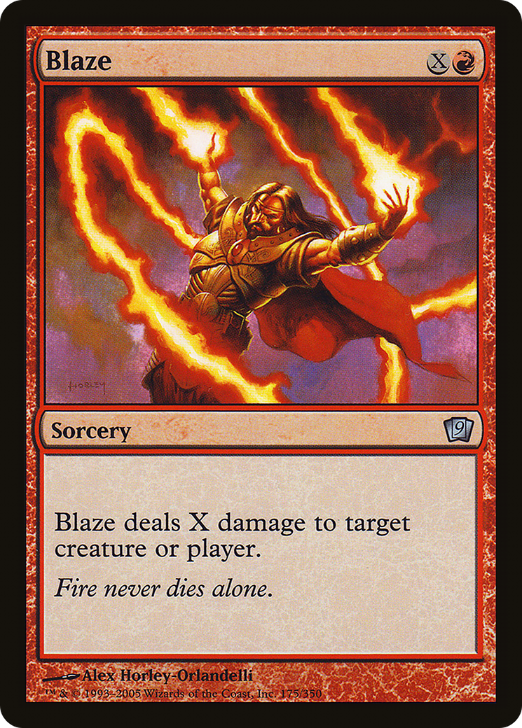 Image of Blaze (9ED-175) - 9th Edition