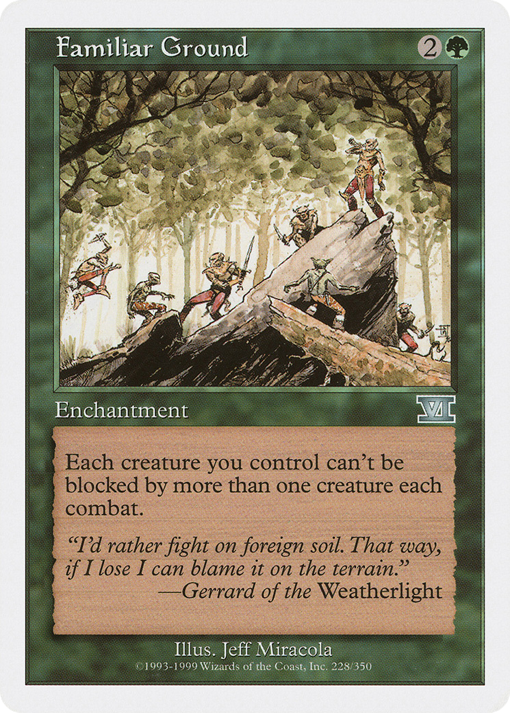 Image of Familiar Ground (6ED-228) - Classic Sixth Edition