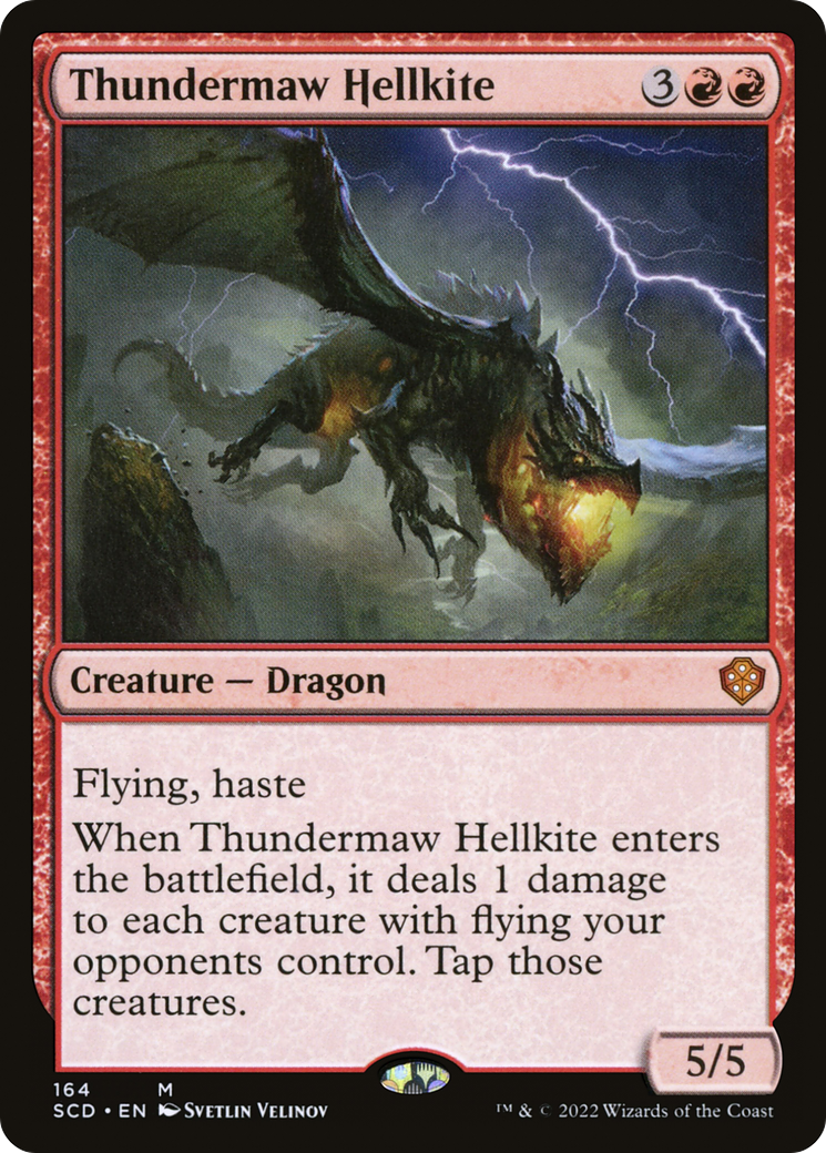 Image of Thundermaw Hellkite (SCD-164) - Starter Commander Decks