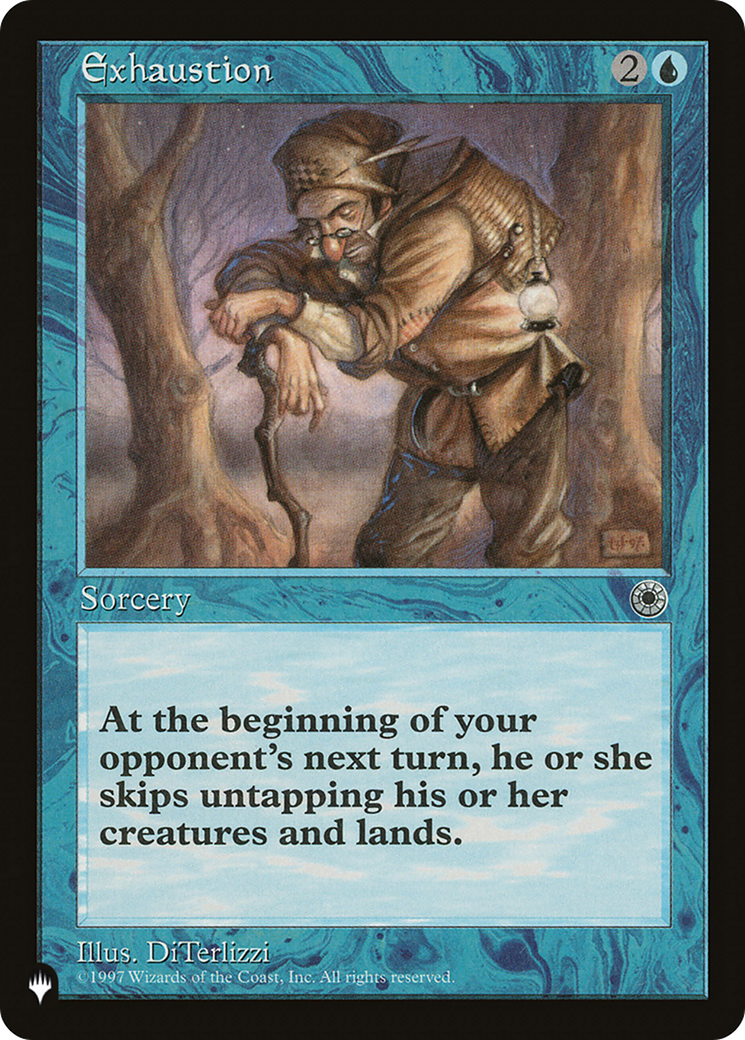 Image of Exhaustion (LIST-POR-54) - The List