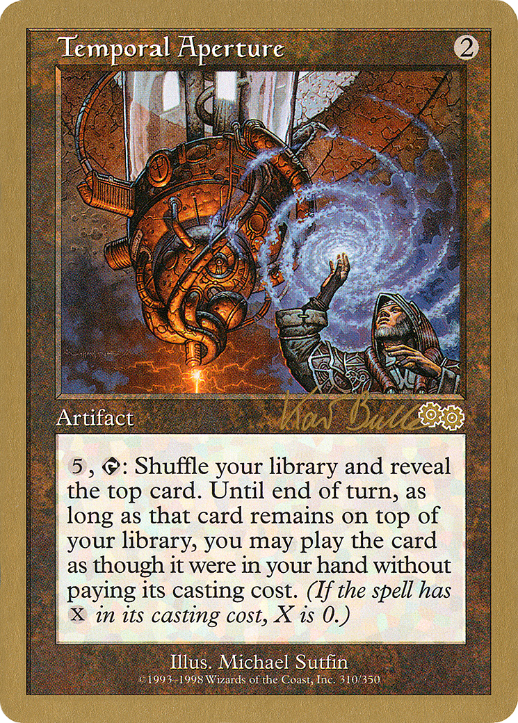 Image of Temporal Aperture - 1999 Kai Budde (USG) (WCD-) - World Championship Decks 1999