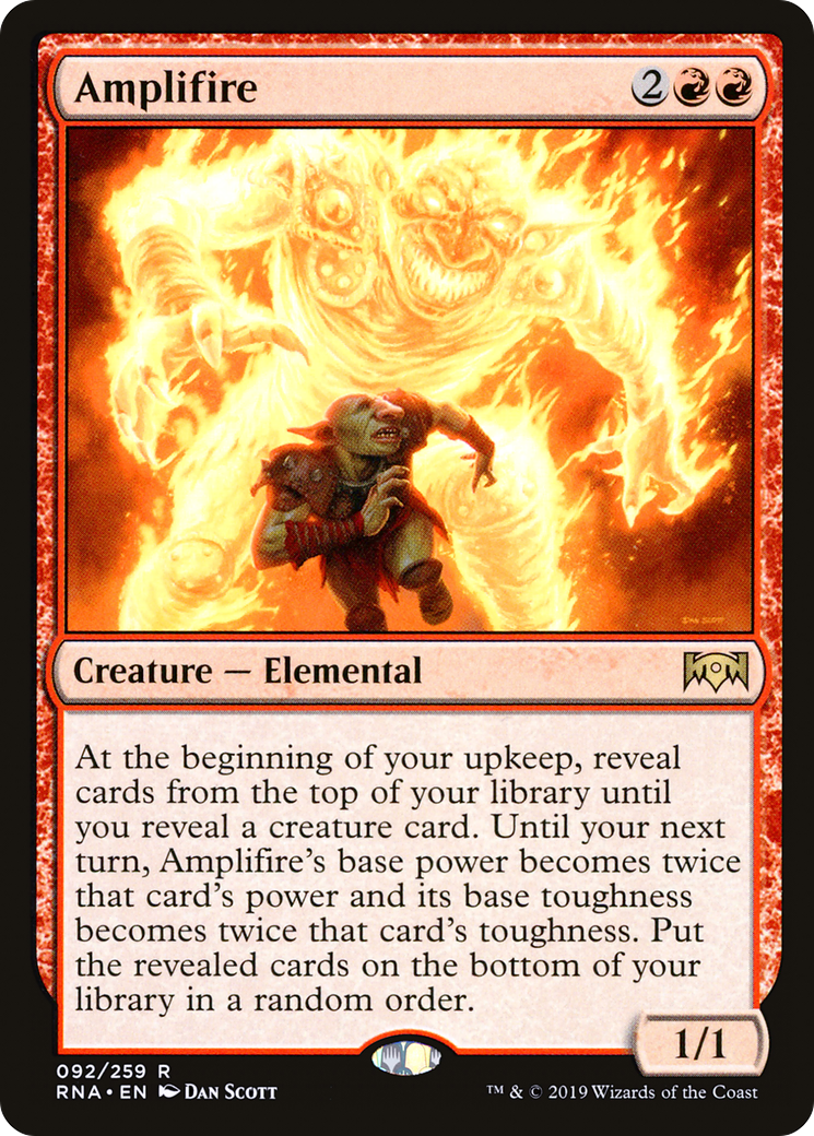 Image of Amplifire (RNA-092) - Ravnica Allegiance Foil