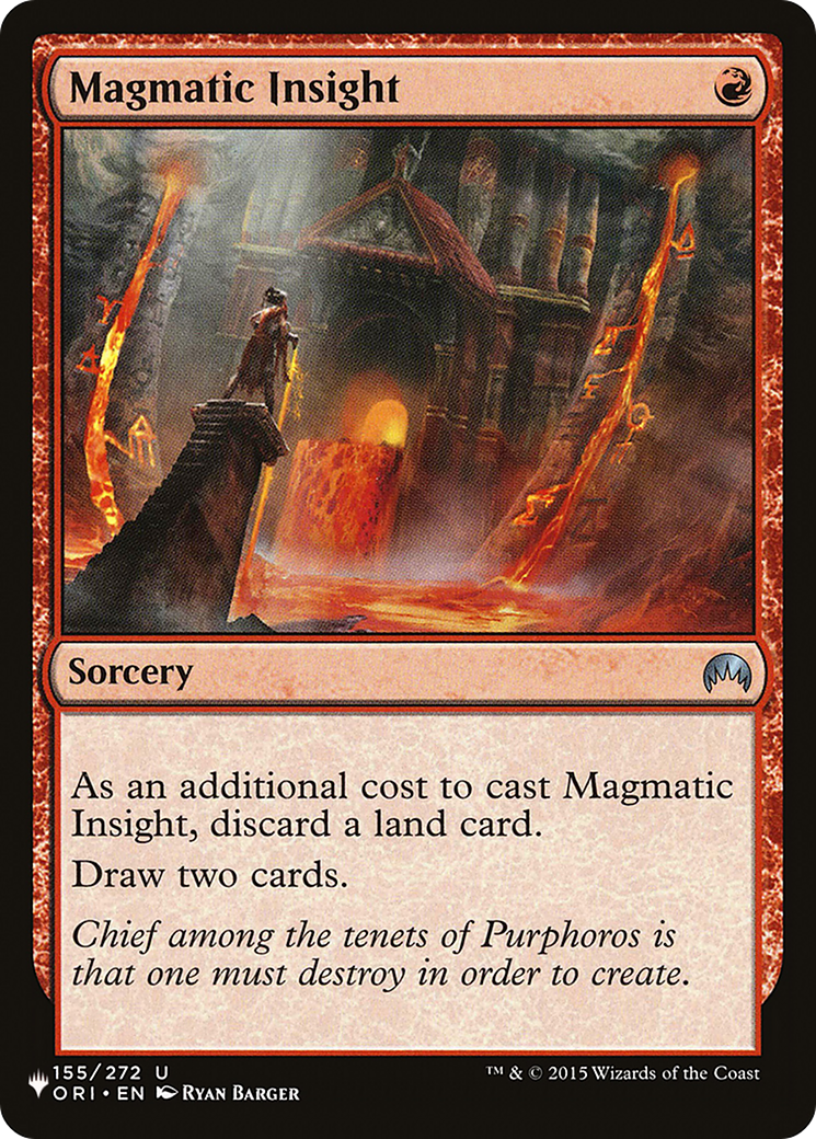 Image of Magmatic Insight (LIST-ORI-155) - The List