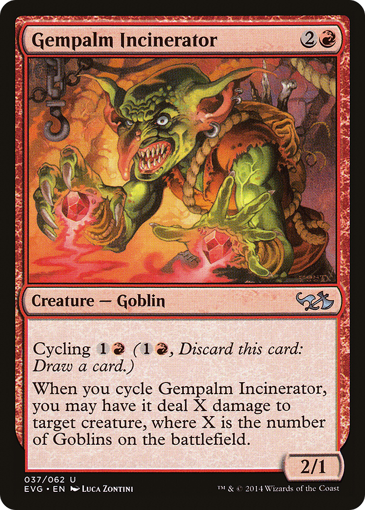 Image of Gempalm Incinerator (DD3-) - Duel Decks Anthology: Elves vs. Goblins