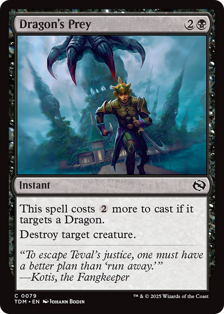 Image of Dragon's Prey (TDM-079) - Tarkir: Dragonstorm
