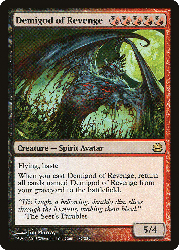 Image of Demigod of Revenge (MMA-187) - Modern Masters Foil