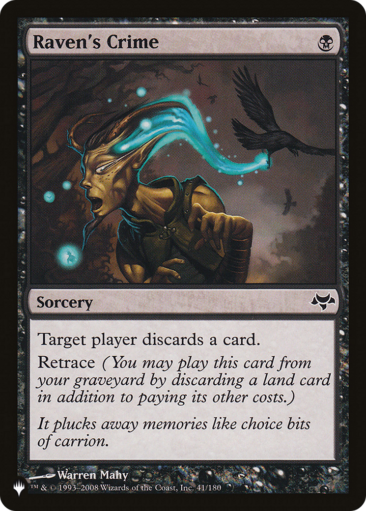 Image of Raven's Crime (LIST-EVE-41) - The List