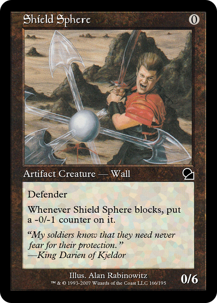 Image of Shield Sphere (ME1-166) - Masters Edition Foil