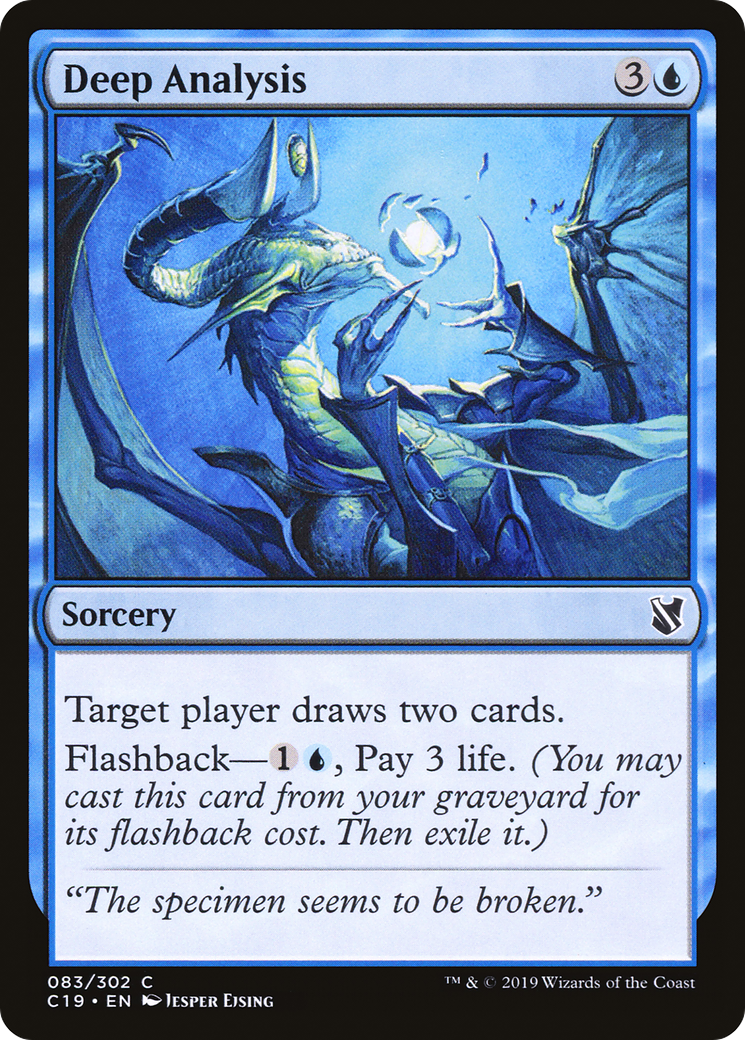 Image of Deep Analysis (C19-083) - Commander 2019