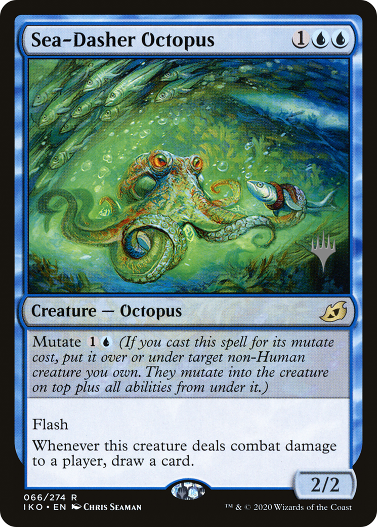 Image of Sea-Dasher Octopus (PPIKO-066) - Ikoria: Lair of Behemoths Promos