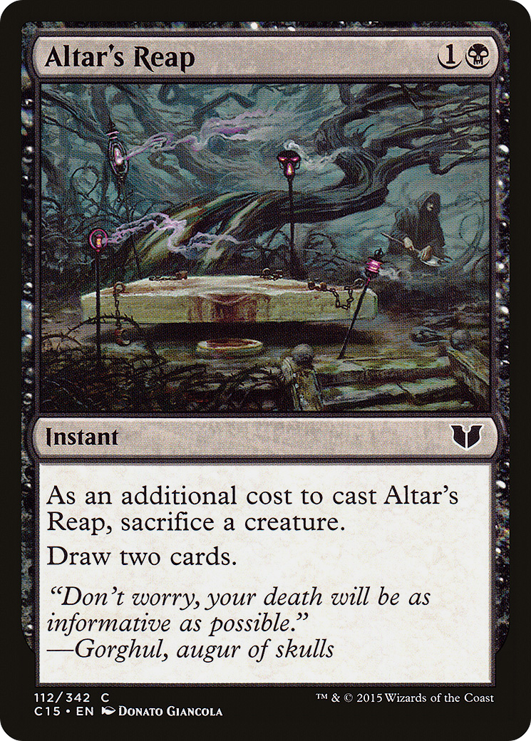 Image of Altar's Reap (C15-112) - Commander 2015