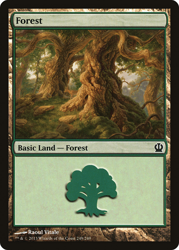 Image of Forest (249) (THS-249) - Theros