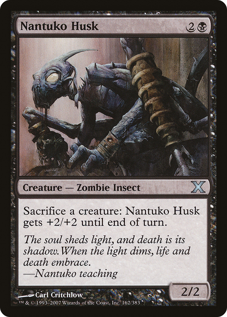 Image of Nantuko Husk (10E-162) - Tenth Edition Foil