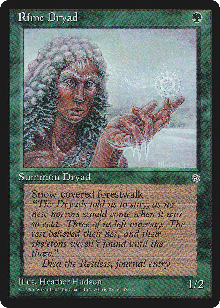 Image of Rime Dryad (ICE-) - Ice Age