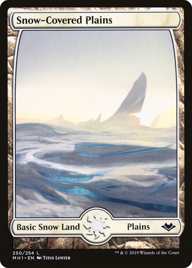 Image of Snow-Covered Plains (MH1-250) - Modern Horizons