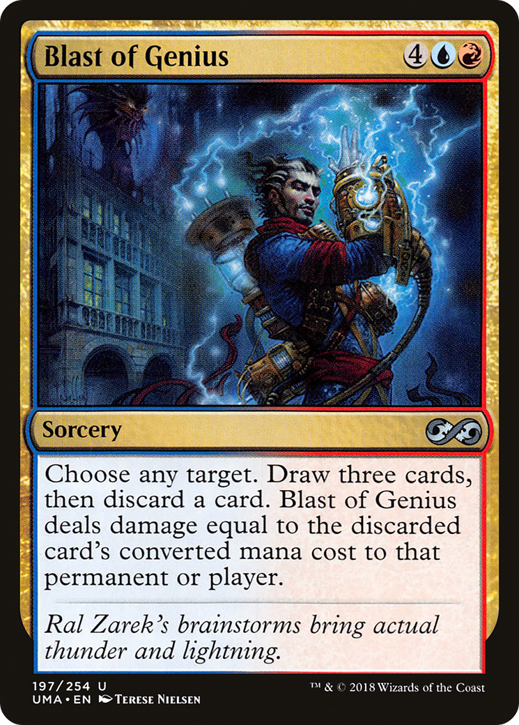 Image of Blast of Genius (UMA-197) - Ultimate Masters Foil