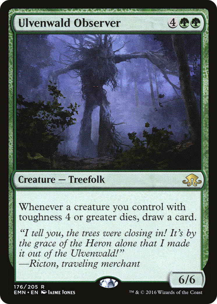 Image of Ulvenwald Observer (EMN-176) - Eldritch Moon Foil