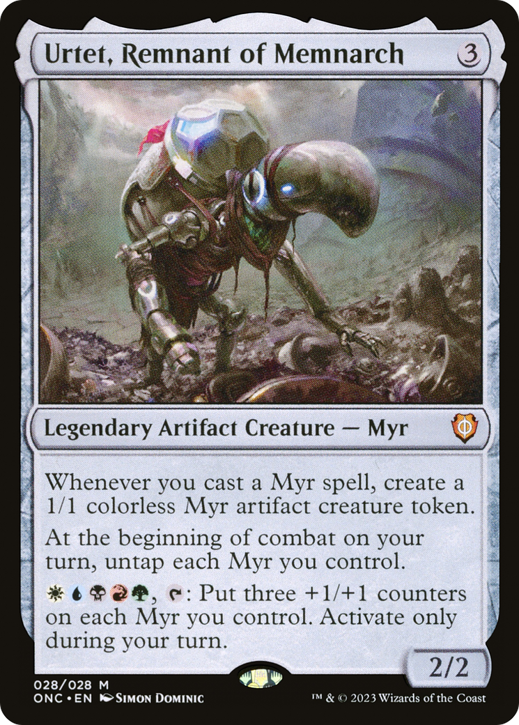 Image of Urtet, Remnant of Memnarch (ONC-028) - Phyrexia: All Will Be One Commander