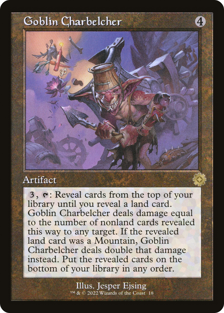 Image of Goblin Charbelcher (BRR-018) - The Brothers' War Retro Artifacts Foil