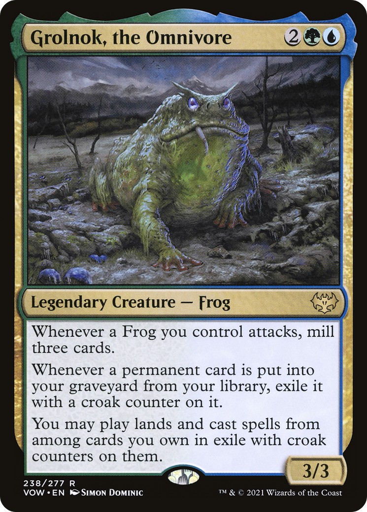 Image of Grolnok, the Omnivore (VOW-238) - Innistrad: Crimson Vow