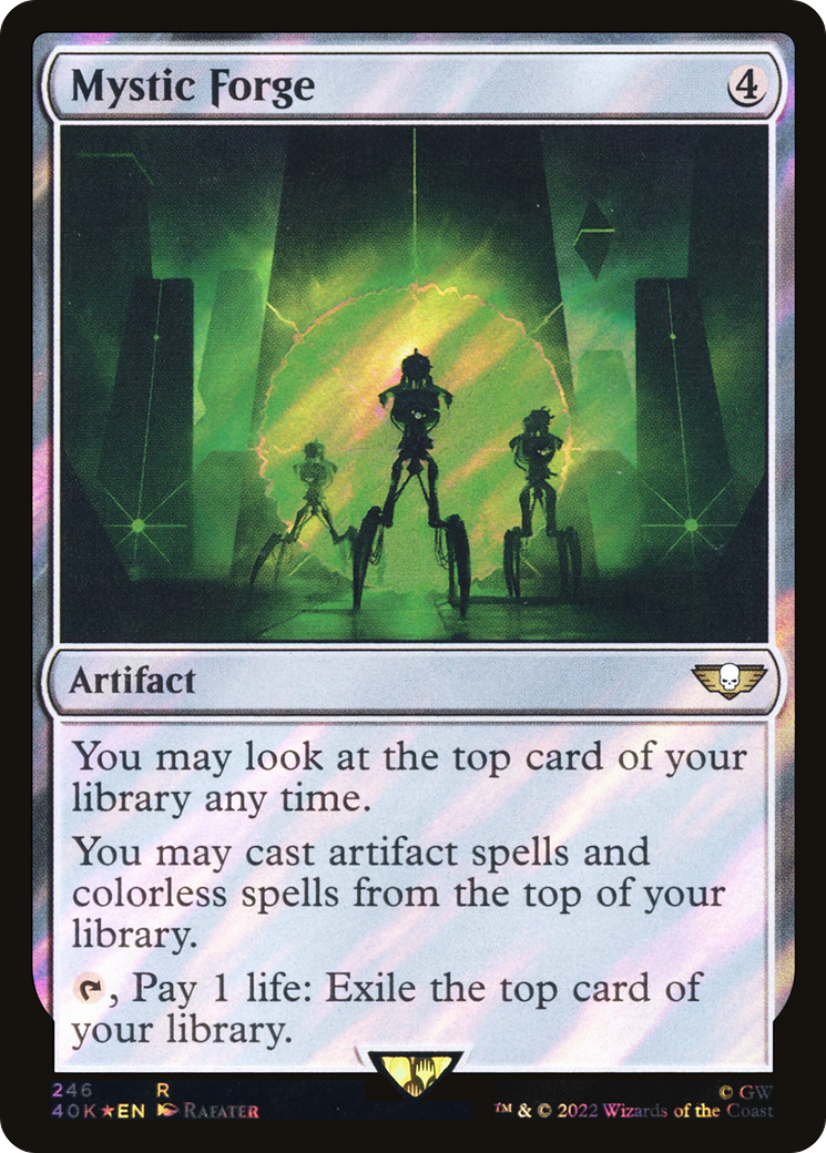 Image of Mystic Forge (Surge Foil) (40K-246) - Warhammer 40,000 Commander Foil
